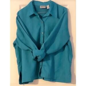 Chico's Design Blouse Sz 2 (L) EUC